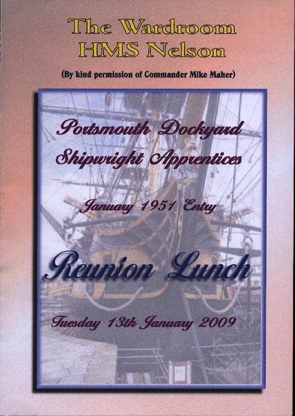 1951 Shipwrights 2009 Reunion